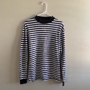 PacSun Striped Turtleneck